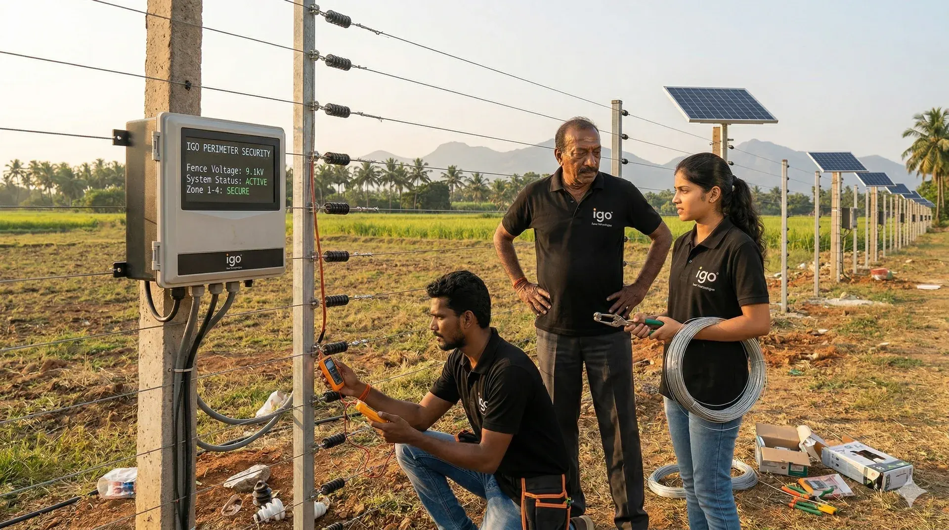 Solar Fencing